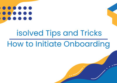 How to initiate Onboarding